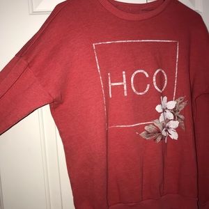 Hollister long sleeve crew neck